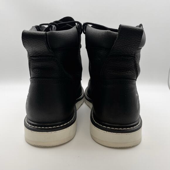 Irish Setter Men Ashby 6" Ankle Work Boot US 10 D Black Leather Aluminum Toe NIB - Picture 9 of 12